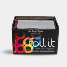 Cargar imagen en el visor de la galería, Foil con Relieve "Star Struck Silver" - Rollo 100 metros
